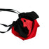 SiaLinda: Pompadour Tasche Sina II, rot / schwarz, Satin - SiaLinda.com